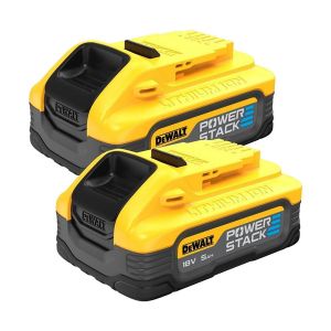Комплект акумулаторни батерии DeWALT DCBP518H2, 18 V, 2 x 5.0 Ah, PowerStack