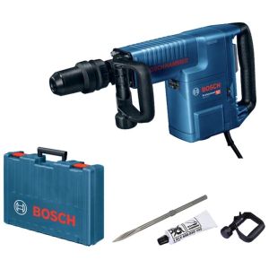 Къртач електрически Bosch GSH 11 E, SDS-max, 1500 W, 16.8 J + Акумулаторен винтоверт Bosch GSR 185-Li  без батерия и зарядно, 18 V, 50 Nm, 1.5-13 мм,