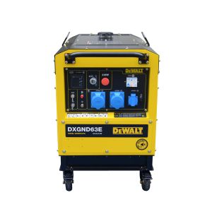 Дизелов монофазен генератор DeWALT DXGND63E 6300 W, 230 V