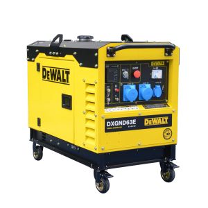 Дизелов монофазен генератор DeWALT DXGND63E 6300 W, 230 V