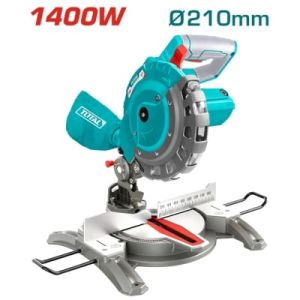 Настолен циркуляр с герунг TOTAL TS42142107, 1400 W, Ø 210 мм