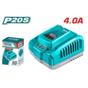 Зарядно устройство за Li-Ion батерии TOTAL Industrial TFCLI20411E, 20 V, 4 A