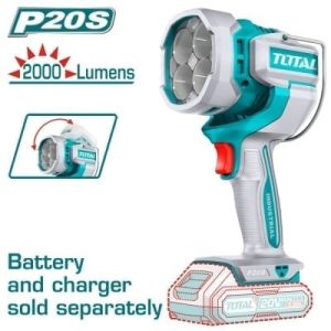 Акумулаторна LED работна лампа TOTAL Industrial TWLI2088 без батерия и зарядно, 20 V, 22.5 W