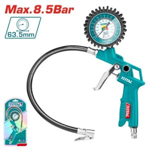 Пистолет за въздух с манометър TOTAL TAT11601, 0 - 6.3 bar