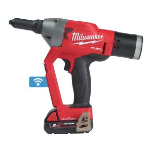 Акумулаторна нитачка Milwaukee M18 ONEFPRT-202X с батерия и зарядно, 18 V, 2.0 Ah, ONE-KEY