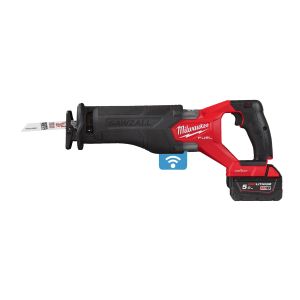 Акумулаторен саблен трион Milwaukee M18 ONEFSZ-502X с батерия и зарядно, 18 V, 5.0 Ah, ONE-KEY