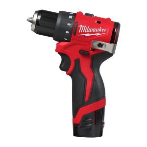 Акумулаторен безчетков винтоверт Milwaukee M12 BLDDRC-202C с батерия и зарядно, 12 V, 2.0 Ah, 40 Nm, патронник 10 мм