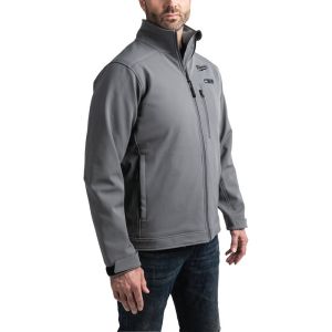 Отопляемо яке Milwaukee M12 HJGREY5-0 TOUGHSHELL, сиво, размер S, 4933478972