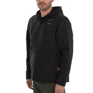 Отопляемо подплатено яке Milwaukee M12 HPJBL2-0, черно, размер L, 4932480073
